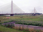 十勝大橋周辺はユニバーサルデザインの親水空間として整備される